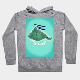 Vintage Travel Poster Hoodie